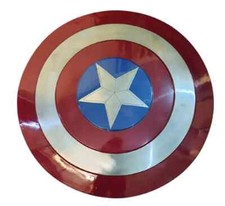 18 inches Handcrafted Shield Captain America Shield Made from Metal Perfect Gift