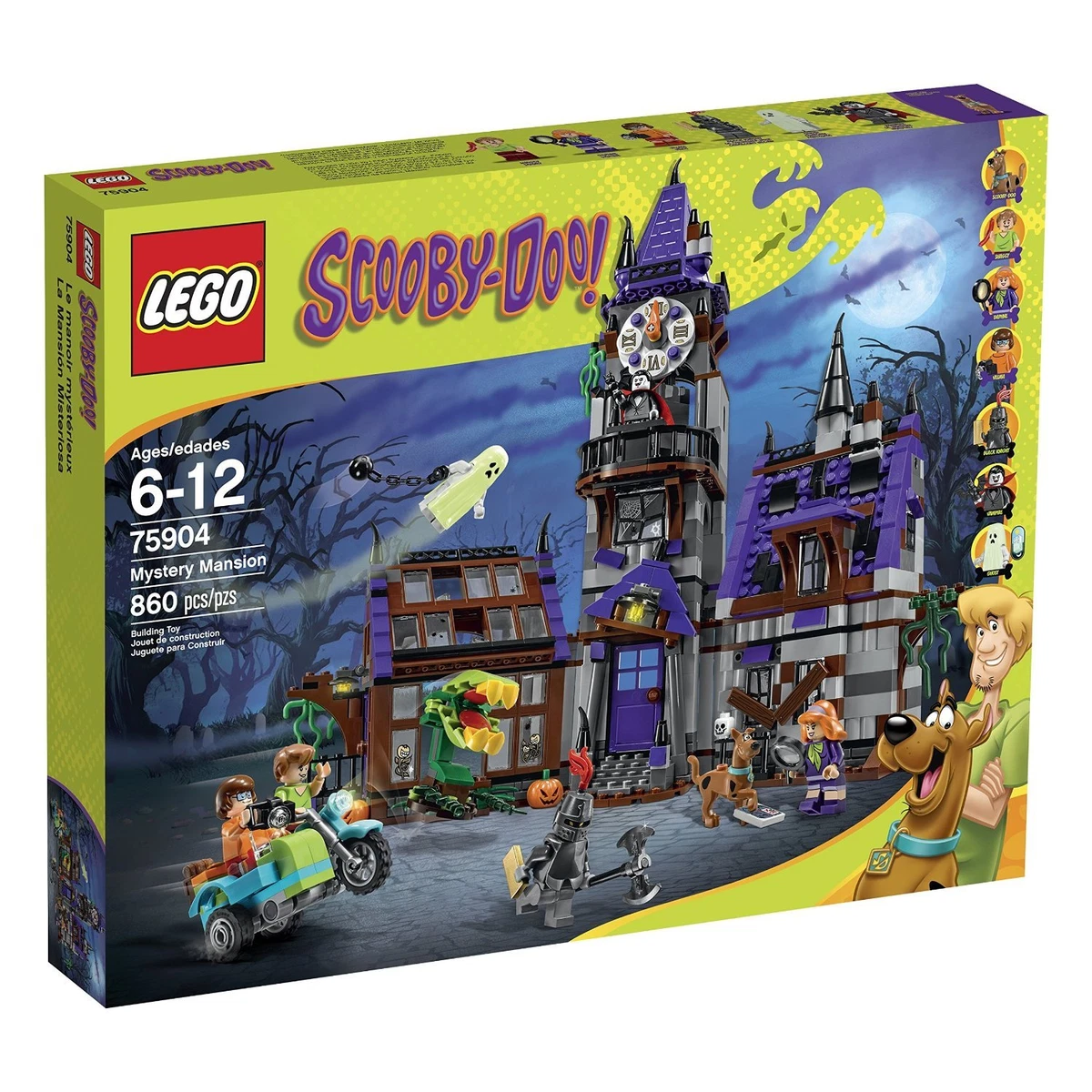 Lego scooby doo sales mansion misteriosa