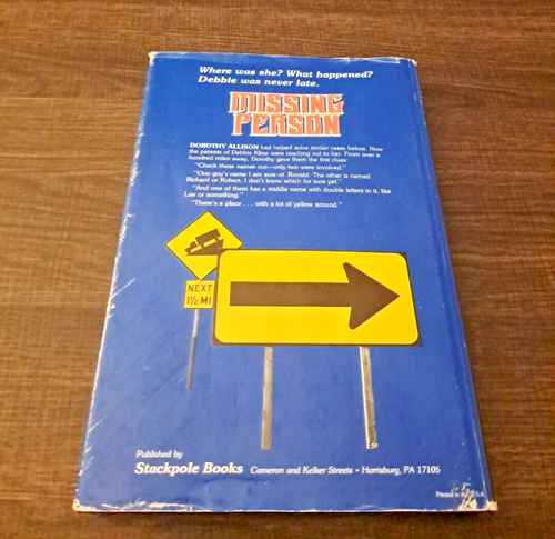 MISSING PERSON by Robert Cox & Kenneth Peiffer - Dorothy Allison * true crime HB - Picture 2 of 11