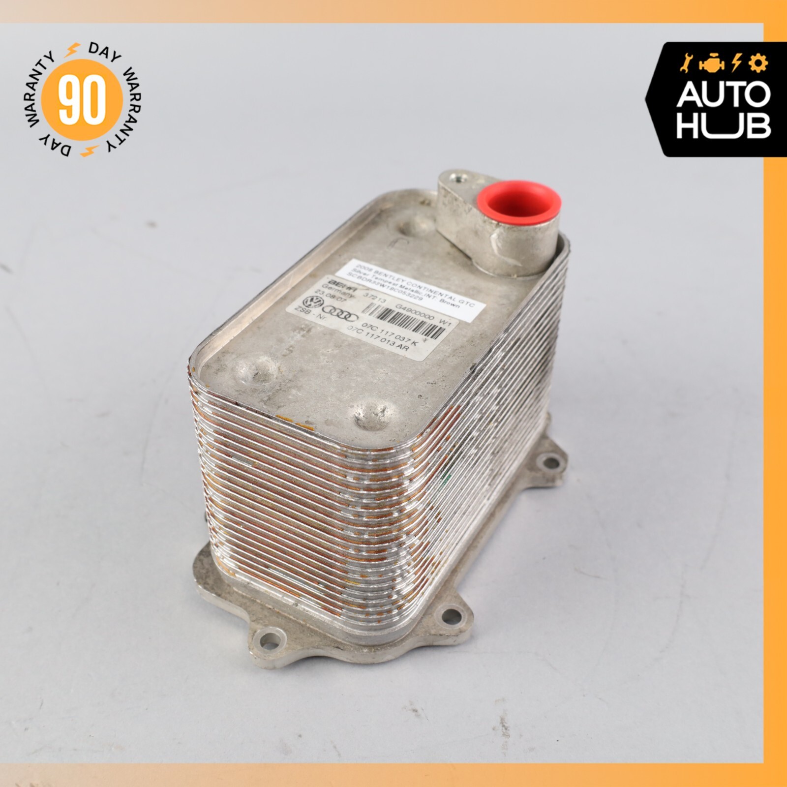 07-18 Bentley Continental GTC GT Flying Spur Oil Cooler Radiator OEM 46k