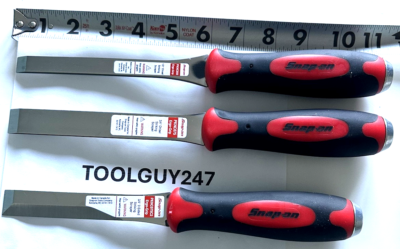 #ad SNAP ON TOOLS NEW 3 Piece Heavy Duty Narrow Striking Scraper Set PKNC301 $248.35