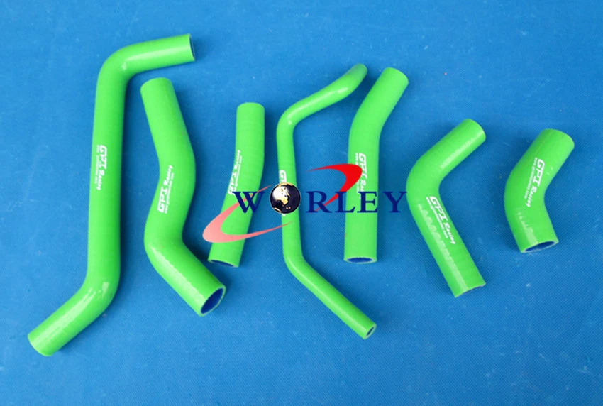 Manguera de radiador de silicona para Kawasaki KXF450 KX450F KXF 450 2009 2010 2011 09 11 Foto 4 de 4