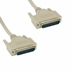 Kentek 3' DB25 Male to Male 25 Pin Serial Parallel SCSI Printer Scanner Cable