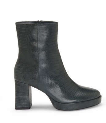 Vince Camuto Ashlee Pine Green Leather 