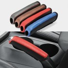 <!--F#f_0-->1pc Hand Brake Set Car Handbrake Sleeve PU Leather Cover Anti-Skid Universal <!--F/-->
