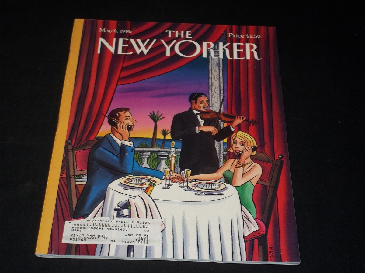 1995 MAY 8 THE NEW YORKER MAGAZINE - NICE ILLUSTRATED COVER - NY