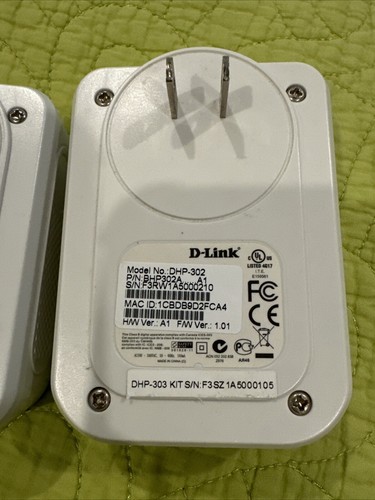 D-Link DHP-303 PowerLine HD Network Starter - Used . Tested and Functioning. - Picture 10 of 13