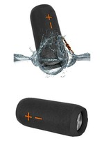 ENCEINTE PORTABLE  BLUETOOTH WATERPROOF NOIRE 16W / microSD / USB / jack 3.5  