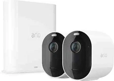 Arlo Pro 5S 2K Wireless 2 Camera Smart Security System SmartHub & Dual Band WiFi