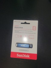 SanDisk SDIXD0N-256G-AW6ME Phone Drive 256GB USB Flash Drive for iPhone,