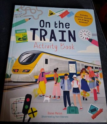 On the Train Activity Book by Steve Martin (2020, Trade Paperback)