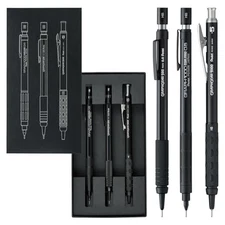 Pentel 60th Anniversary Limited Black Graph1000/GraphGear Set - Exclusive Japan
