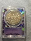 1880/79-S Morgan Silver Dollar PCGS MS64 Trader Bea Purple Core