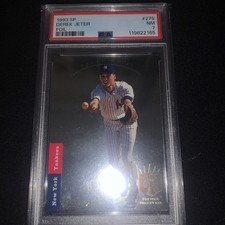 1993 Upper Deck SP Derek Jeter #279 (RC) Psa 7