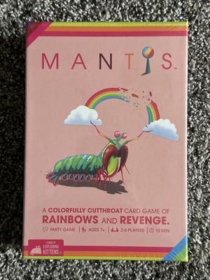 MANTIS A Colorfully Cutthroat Card Game of Rainbows and Revenge NEW-SEALED
