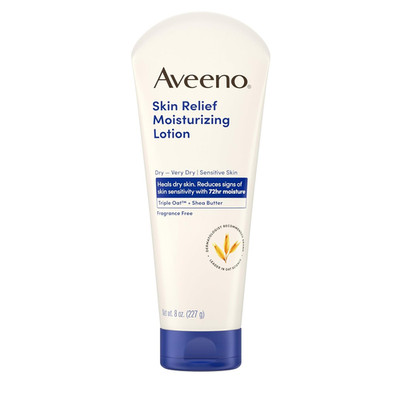 Skin Relief Moisturizing Lotion Heals Very Dry, Sensitive Skin, Fast-Absorbing B