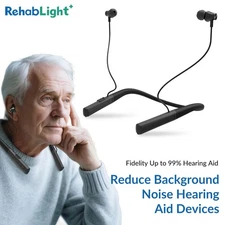 Rechargeable Hearing Aids for Adults Women Man Moderate to Severe Hearing Loss