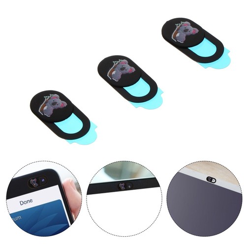 3 Pcs Privacy Cover Laptop Camera Antispy for Computer Webcam Sliding Cute - Afbeelding 6 van 12