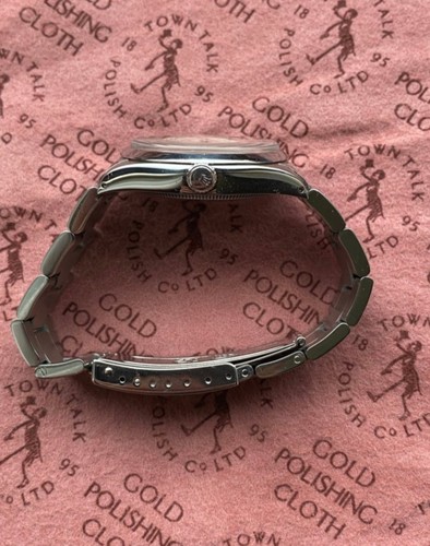 Rolex Air-King Silver Men's Oyster Bracelet Stick Indexes Dial Watch 5500 - Picture 3 of 14