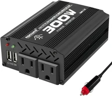 300W/600W Modified Sine Wave Power Inverter DC 12V to AC 110V Adapter Converter