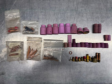 Misc Tig Torch Assembly Parts Gas cups, collets lens