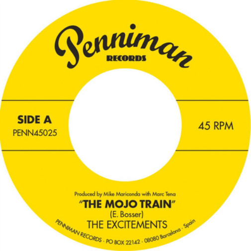 Сингл The Excitements The Mojo Train (винил) 7 (ИМПОРТИРОВАН из Великобритании)