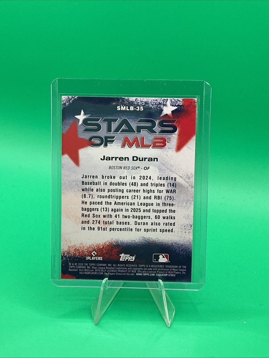 2026 Topps Series 2 Jarren Duran Stars of MLB #SMLB-35 | eBay