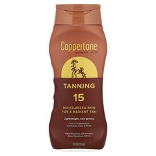 Tanning, Sunscreen Lotion, SPF 15, 8 fl oz 237 ml 