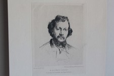 Marcellin DESBOUTIN Portrait Alfred Cadart Drypoint Engraving (69508)