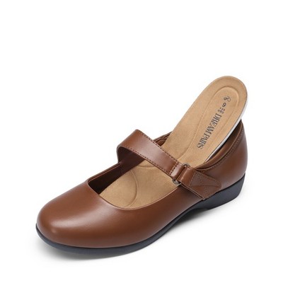 Women Mary Jane Flat Shoes Round Toe Comfortable School Casual Flat Shoes