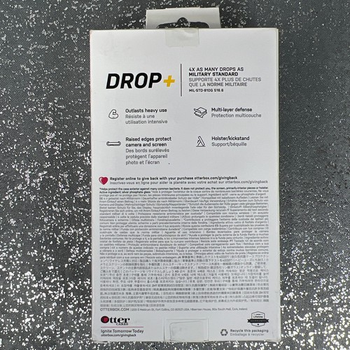 OtterBox Defender Pro Case iPhone 12 12 Pro Black 77-65430 with Holster - Picture 2 of 3