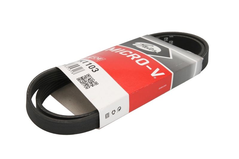 Fits GATES GAT5PK1103 V-ribbed Belt GAT5PK1103 Multi-V-belt (5PK1103)