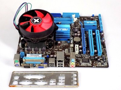 Mainboard CPU Retro Bundle: Asus P5G41T-M LX + Intel Core 2 Quad Q8400 (4C/4T)