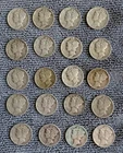 Lot of 20 circulated Mercury Dimes - all from the 1930's