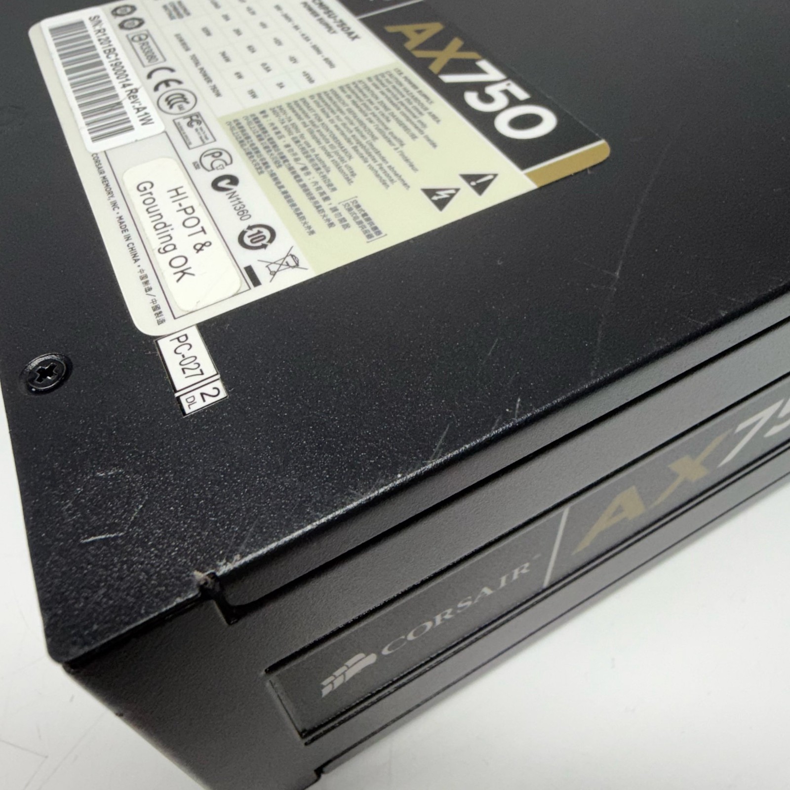 Corsair AX750 Power Supply 750W Modular ATX PSU 80 PLUS Gold | eBay UK