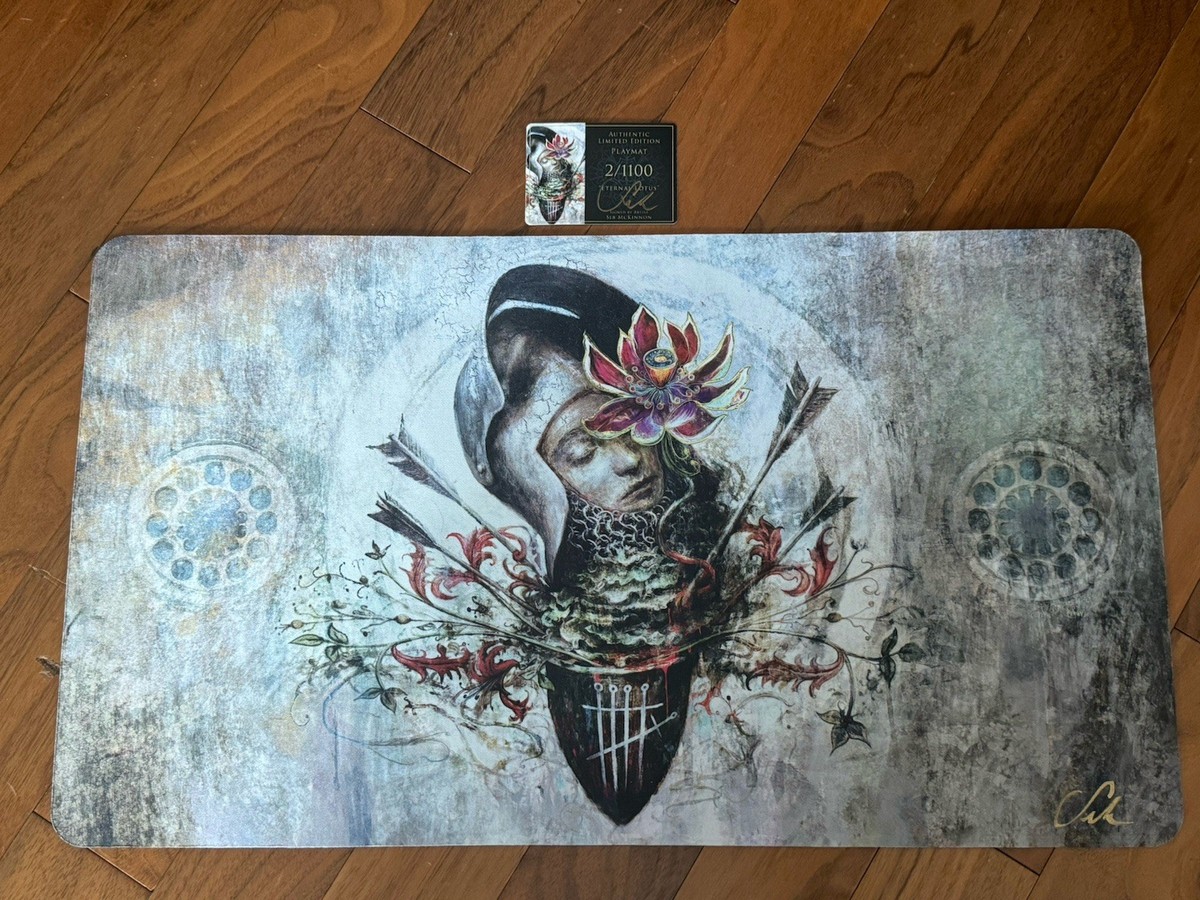 【MTG】Eternal Lotus: SEB MCKINNON SIGNED Seb McKinnon Stitched-edge Playmat - Eternal Lotus | eBay