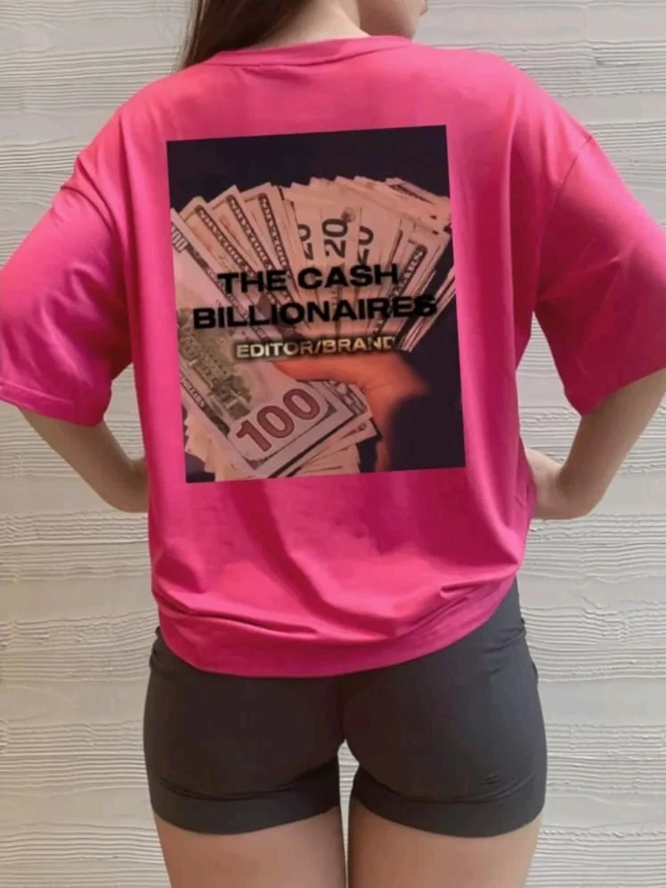 Custom Cash Billionaires Unisex T- Shirt