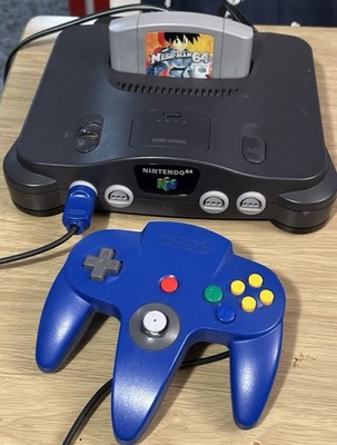Nintendo 64 Console W/ Mega Man 64 -Controller + All Cords Needed