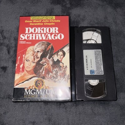Doktor Schiwago MGM VHS Erstauflage Omar Sharif 