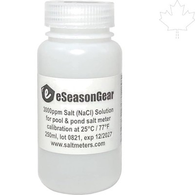 3000 PPM Calibration Solution, 230 ml for Accurate SALT-3000 / SALT-3050 Testing