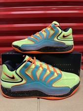 Men  s Size 11.5 - Nike KD18 NRG Timeline Clear Jade Black Liquid Lime HV1993-301