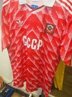 SOVIET UNION USSR 2XL Retro VINTAGE STYLE FOOTBALL SHIRT JERSEY HOME CCCP — photo 5