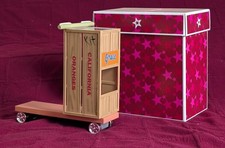 American Girl Doll Kit Kittredge  s California Oranges Scooter with Box Retired