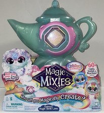 Magic Mixies Magic Genie Lamp w/Interactive 8" Rainbow Magic Plush Birthday Gift