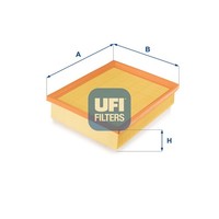 UFI Luftfilter 30.664.00 Filtereinsatz FüR Trafic Opel Vivaro Renault X82 Nissan