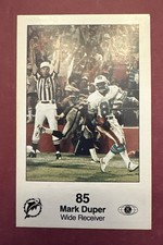 1985 Miami Dolphins Police #11 Mark Duper
