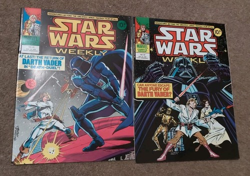 Star Wars Weekly #41 Through #50 - Marvel UK - 1978 /79- Complete Run 10 Issues - Picture 2 of 6