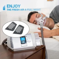 2pcs 19729 Filter Side Covers for ResMed AirSense 10 CPAP Machine Parts Black
