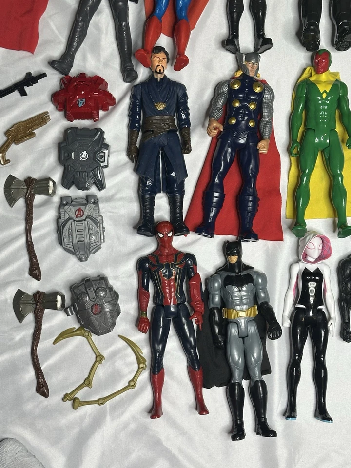 Lote de 44 figuras de acción de Marvel y DC conjunto de colección surtido, 12 pulgadas Foto 4 de 4