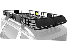 Roof Rack Carrier Basket Rooftop Cargo Carrier with 64" x 39" Roof Rack